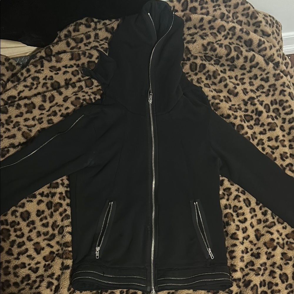 Rare Archive Yasuyuki ishii black zipper hoodie
